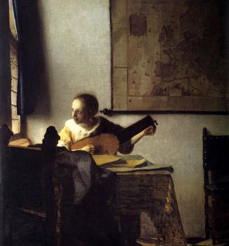 約翰尼斯 維米爾 Woman with a Lute